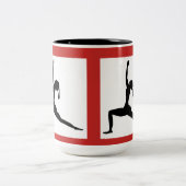 Rote klassische Tasse/Farbwahl / Kaffeecup (15 OZ) Zweifarbige Tasse (Mittel)