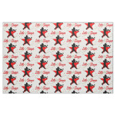 ROTE KLEINE LÖSCHER-SOFTBALLMÄDCHENDESIGN STOFF (Fat Quarter (45,7 x 55,9 cm))