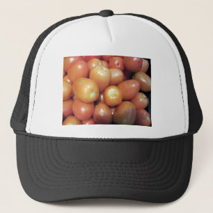 Rote kleine Tomaten Truckerkappe