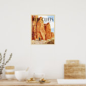 Rote Klippen Mew Mexico Poster (Küche)