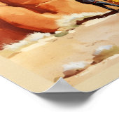 Rote Klippen Mew Mexico Poster (Ecke)