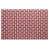 Rote Kokeshi Puppe Stoff (Fat Quarter (45,7 x 55,9 cm))