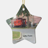 Rote Kombüse in der Litiz Penna Keramik Ornament (Links)