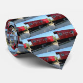 Rote Kombüse Krawatte (Gerollt)