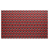 Rote Kombüsen-viktorianischer Dampf-Zug Stoff (Yard (91,4 cm))