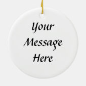 Rote Kompass-Rose Keramikornament (Hinten)