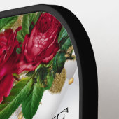 Rote Königin der Herzen-Alice im Wunderland Pickleball Schläger (Linke Seite)