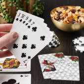 Rote Königin der Herzen-Alice im Wunderland Spielkarten (In Situ)