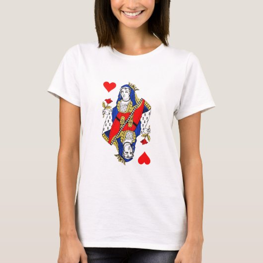 Rote Königin der Herzen T-Shirt (Vorderseite)