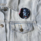 Rote Königin des Herzens Alice Wonderland Fantasy Button (Beispiel)