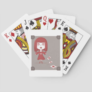 Rote Königin Spielkarten