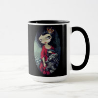 "Rote Königin-und weiße Königin-" Tasse