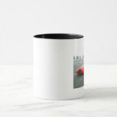 Rote konvertierbare Korvette Tasse (Zentrum)