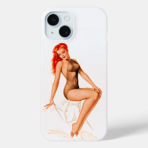 Rote Kopfnadel-Pin-Up Case-Mate iPhone Hülle