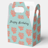 Rote Koralle Geschenkschachtel (Geöffnet)