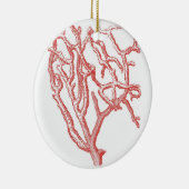 Rote Koralle Keramikornament (Rechts)