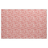 Rote Korallen-Muster 2 Stoff (Fat Quarter (45,7 x 55,9 cm))