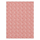 Rote Korallen-Muster 2 Tischdecke (Vorderseite)