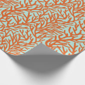 Rote Korallenküste Geschenkpapier (Ecke)