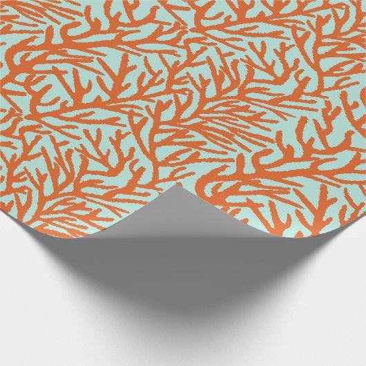 Rote Korallenküste Geschenkpapier (Ecke)