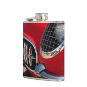 Rote Korvette ~ Flasche Flachmann (Links)