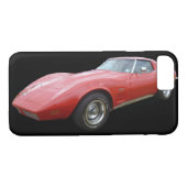 Rote Korvette - iPhone 7 Fall Case-Mate iPhone Hülle (Rückseite (Horizontal))