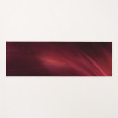 Rote kosmische Staubfläche Schönheit Yogamatte (Vorderseite (Horizontal))