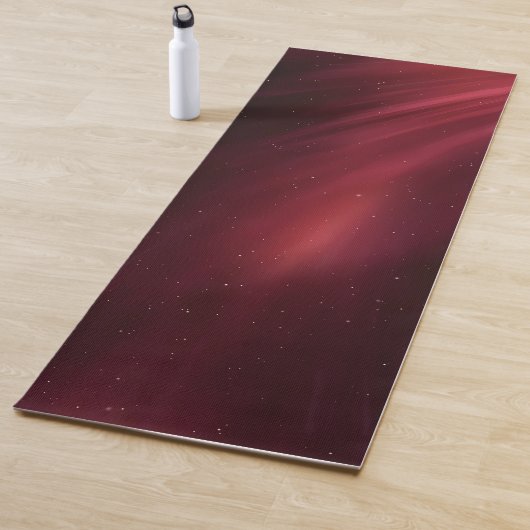 Rote kosmische Staubfläche Schönheit Yogamatte (Beispiel)