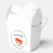 Rote Krabbe Mais Meeresfrüchte Restaurant Name Geschenkschachtel (Geöffnet)