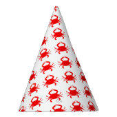 Rote Krabbe Partyhütchen (Rechts)