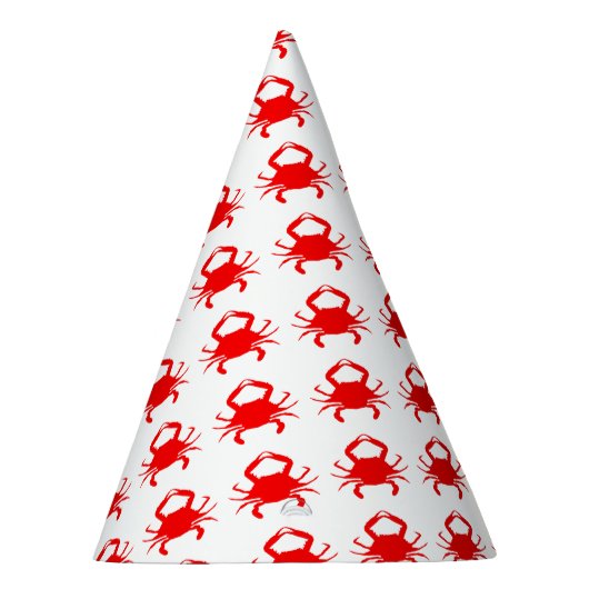 Rote Krabbe Partyhütchen (Rechts)