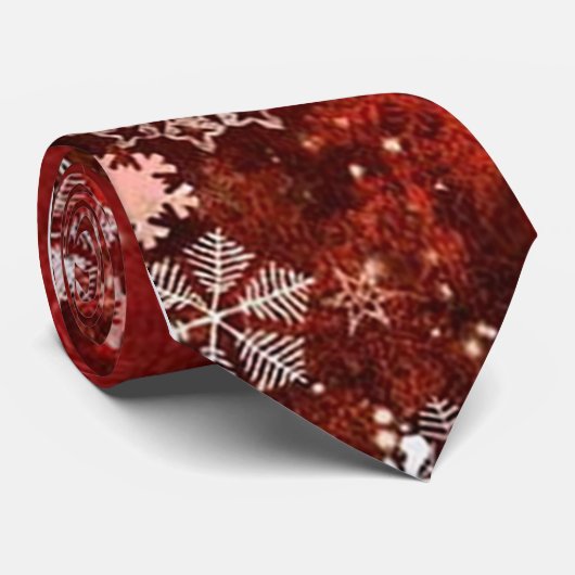 Rote Krawatte (Gerollt)