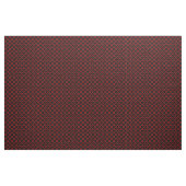Rote Kreise mit schwarzer Farbe Stoff (Fat Quarter (45,7 x 55,9 cm))