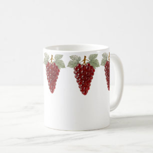 Rote Kristalltraube Kaffeetasse