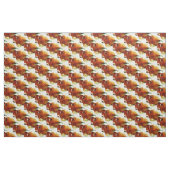 Rote Kuh-Malerei Stoff (Fat Quarter (45,7 x 55,9 cm))