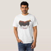 Rote Kuh von Lascaux T-Shirt (Vorne ganz)