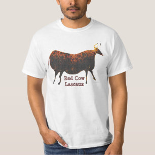 Rote Kuh von Lascaux T-Shirt