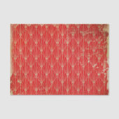 Rote Kunst-Déco Seidenpapier (Vorderseite)