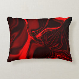 Rote Kurven im escuro. Grund selbstverständlich Dekokissen