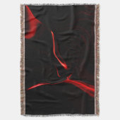 Rote Kurven oder Abrundung im dunkelroten Hintergr Decke (Vorderseite Vertikal)