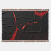 Rote Kurven oder Abrundung im dunkelroten Hintergr Decke (Vorderseite)