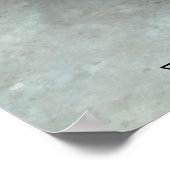 Rote, kurze Jeans Poster (Ecke)