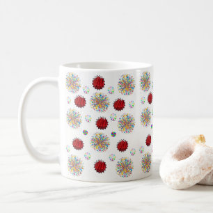 Rote Lakritz-Tasse Kaffeetasse