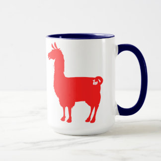 Rote Lama-Tasse Tasse