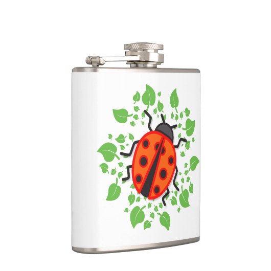 Rote Landibugs Flachmann (Rechts)