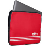rote Laptop-Tasche Laptopschutzhülle (Vorne Rechts)