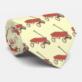 Rote Lastwagen-Krawatte Krawatte (Gerollt)