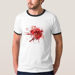 Rote Laterne Korps-Collage T-Shirt