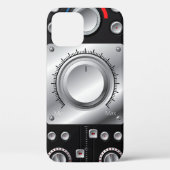 Rote Lautsprecher mit Verstärker und Kontrolle Knö Case-Mate iPhone Hülle (Rückseite)