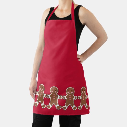 Rote Lebkuchen-Schürze Schürze (InSitu)